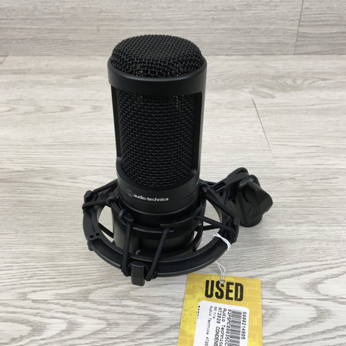 Vist Large View of Product Image Which is Used Audio Technica AT2020 CONDENSER W/MOUNT Condenser Microphone