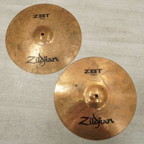 Vist Large View of Product Image Which is Used Zildjian ZBT Hi Hat Cymbals 13 - Inch