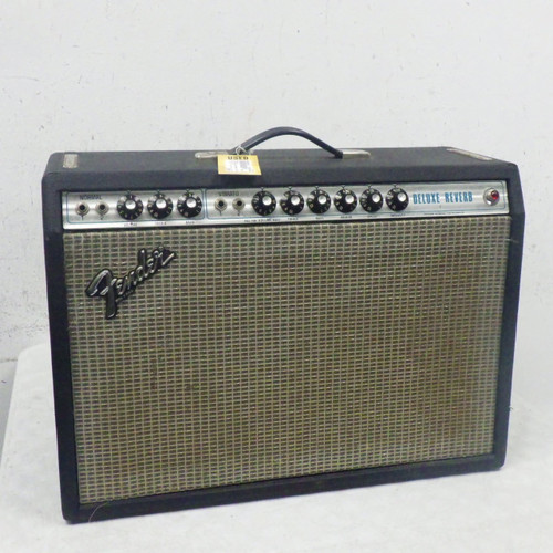 Vist Large View of Product Image Which is Used Fender 1979 Deluxe Reverb W/ Et90/blackface Mod 1 x 12 Tube Combo Amplifier 1 x 12