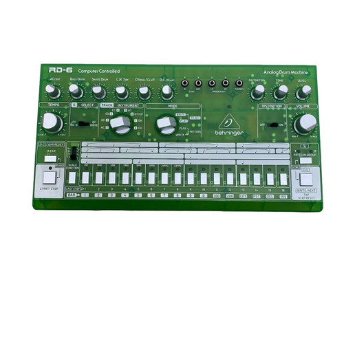Vist Large View of Product Image Which is Used Behringer RD-6 ANALOG DRUM MACHINE Compact Drum Machine