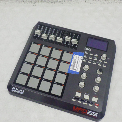 Vist Large View of Product Image Which is Used Akai MPD 26 Midi Controller Pad