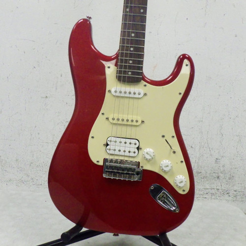 Vist Large View of Product Image Which is Used Squier Strat S Type Electric Guitar Red 6-String