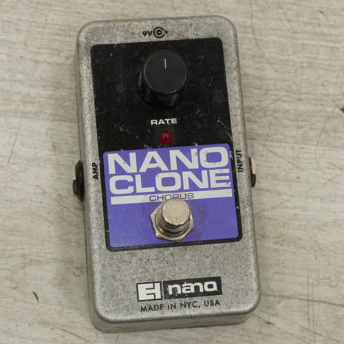 Vist Large View of Product Image Which is Used Electro Harmonix Nano Clone Chorus Pedal