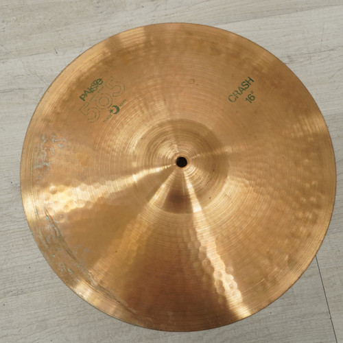 Vist Large View of Product Image Which is Used Paiste 505 Crash Cymbal - 16-inch