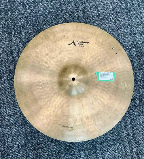 Vist Large View of Product Image Which is Used Zildjian A ARMAND RIDE Ride Cymbal 19"