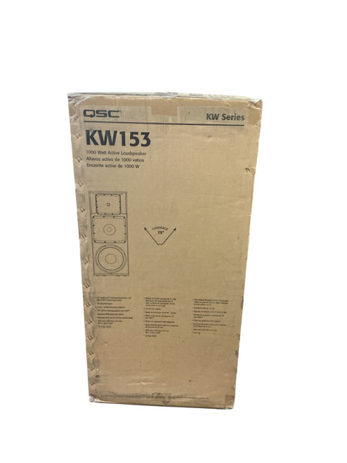 Vist Large View of Product Image Which is Used QSC KW153 Passive Full Range Speaker Cabinet