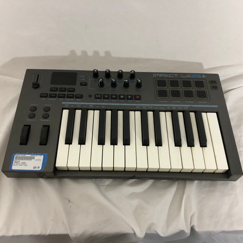 Vist Large View of Product Image Which is Used Nektar IMPACT LX25+ Compact Controller Compact