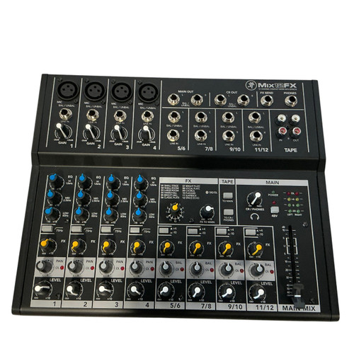 Vist Large View of Product Image Which is Used Mackie MIX12FX W/18VDC Compact Mixer