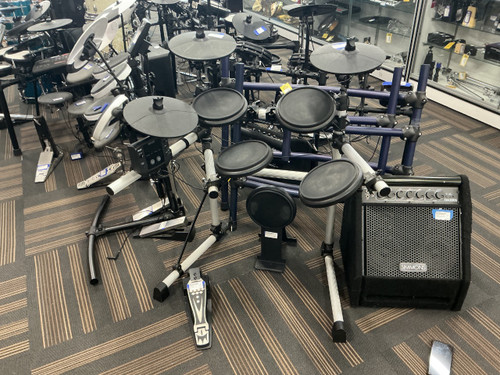 Vist Large View of Product Image Which is Used Simmons SD5X E-DRUM SET Electronic Drum Kit