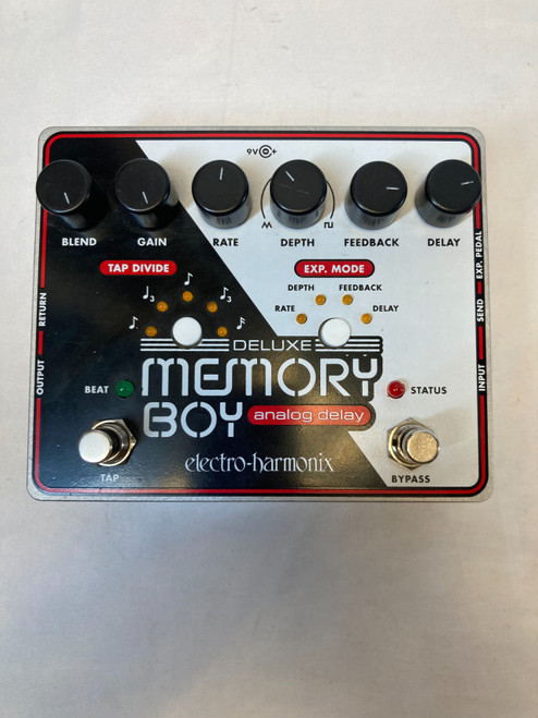 Vist Large View of Product Image Which is Used Electro Harmonix Deluxe Memory Boy Delay Pedal