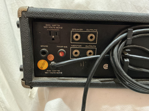 Vist Large View of Product Image Which is Used Acoustic 370 BASS AMP Vintage Bass Amplifier Head