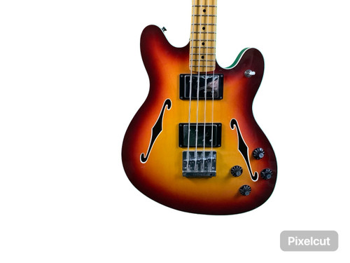 Vist Large View of Product Image Which is Used Fender MODERN PLAYER STARCASTER BASS Bass Guitar Sunburst 4-String
