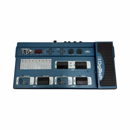 Vist Large View of Product Image Which is Used Digitech RP6 MULTI-EFFECTS PROCESSOR AS-IS PARTS Vintage Multi-FX Pedal