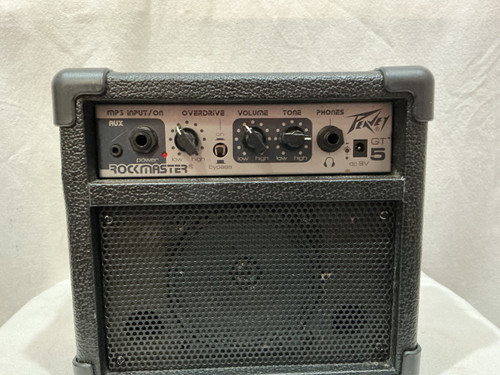 Vist Large View of Product Image Which is Used Peavey PEAVEY ROCKMASTER GT 5 1 x 5 Solid State Amplifier 1 x 5