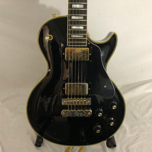 Vist Large View of Product Image Which is Used Ibanez 2650 CUSTOM Vintage LP Type Electric Guitar Black 6-String