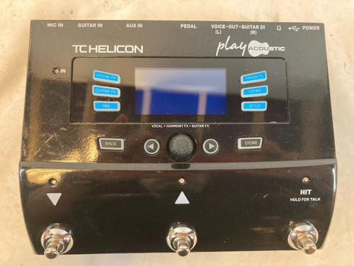 Vist Large View of Product Image Which is Used TC Helicon Play Acoustic Effect Pedal