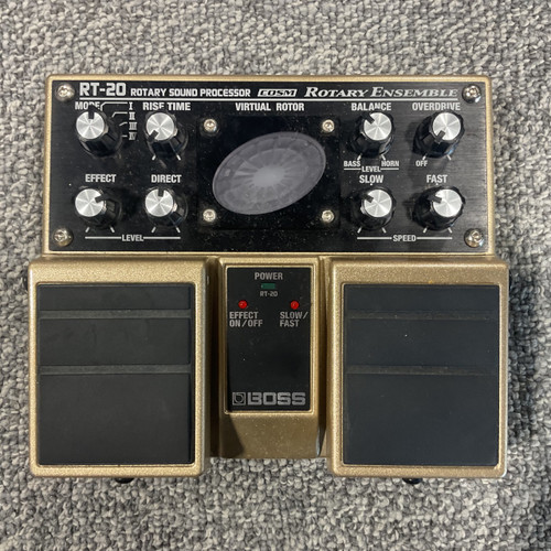 Vist Large View of Product Image Which is Used BOSS RT-20 ROTARY ENSEMBLE Guitar Pedal