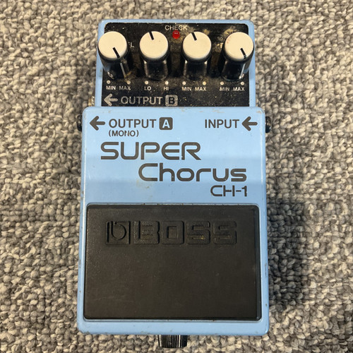 Vist Large View of Product Image Which is Used BOSS CH-1 SUPER CHORUS Guitar Pedal