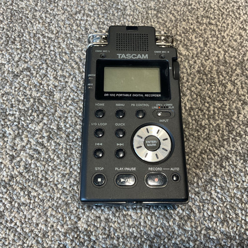 Vist Large View of Product Image Which is Used TASCAM DR-100 Recording Device
