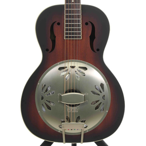 Vist Large View of Product Image Which is Used Gretsch G9241 Laminate Top Acoustic Guitar Sunburst