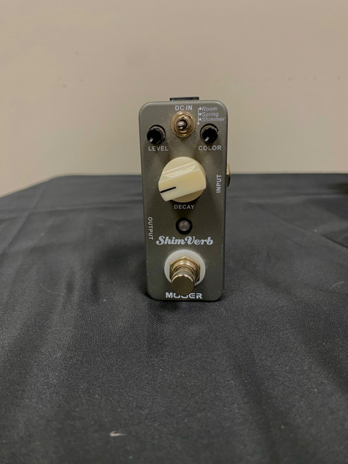 Vist Large View of Product Image Which is Used Mooer SHIMVERB REVERB PEDAL Reverb Pedal