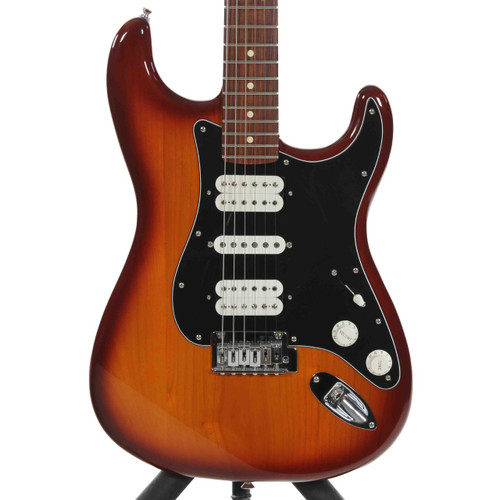 Vist Large View of Product Image Which is Used Fender PLAYER STRAT HSH S Type Electric Guitar Cherry Sunburst 6-String