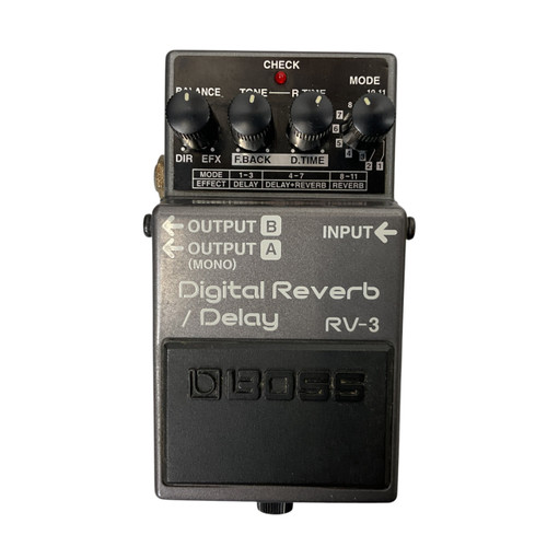 Vist Large View of Product Image Which is Used Boss RV-3 Reverb Pedal