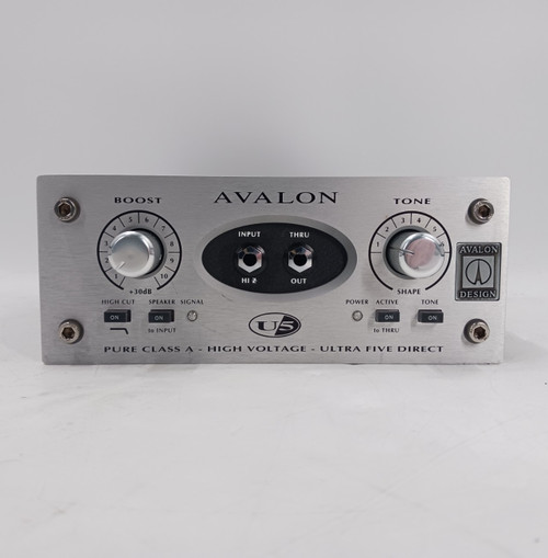 Vist Large View of Product Image Which is Used AVALON U5 ULTRA-FIVE Rackmount Bass Amplifier Head