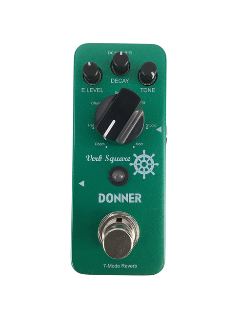 Vist Large View of Product Image Which is Used Donner VERB SQUARE Digital Reverb Pedal 