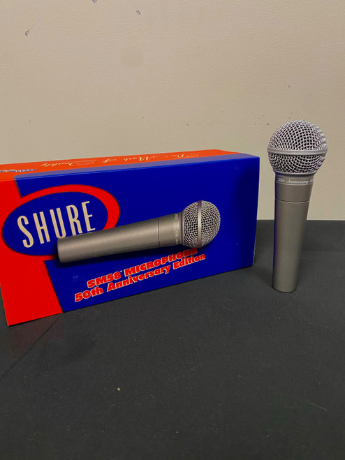 Vist Large View of Product Image Which is Used Shure SM58 50TH ANNIVERSARY EDITION Condenser Microphone