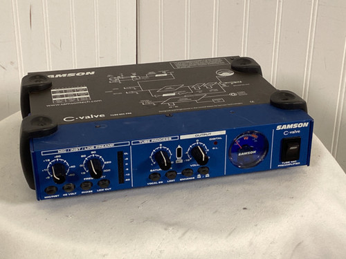Vist Large View of Product Image Which is Used Samson C-VALVE TUBE MIC PREAMP Pro Sound Product