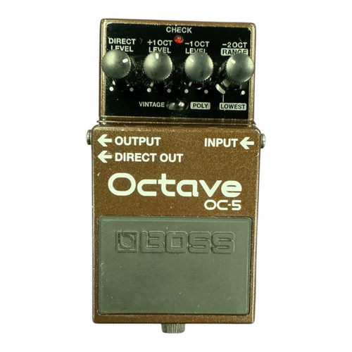 Vist Large View of Product Image Which is Used Boss OC-5 Octave Pedal