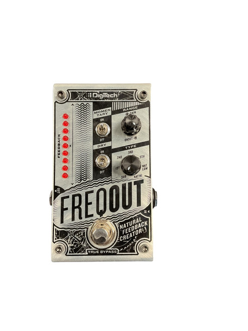 Vist Large View of Product Image Which is Used Digitech FREQOUT Guitar Effects Pedal