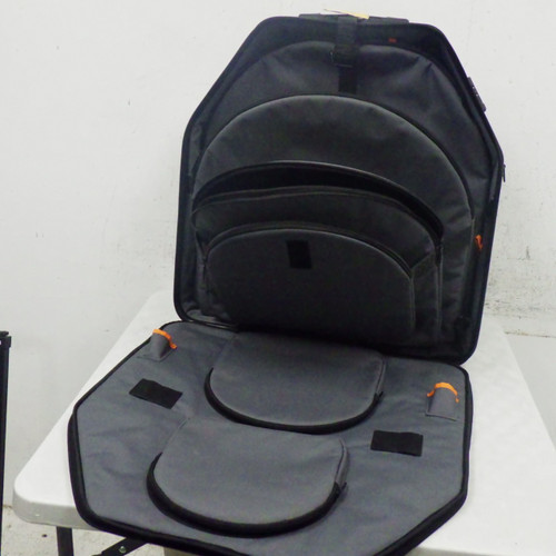 Vist Large View of Product Image Which is Used Gruv Gear Veloc 24 in Rolling Cymbal Case Cymbal Case