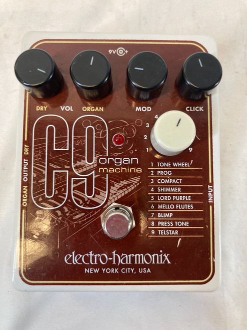 Vist Large View of Product Image Which is Used Electro Harmonix C9 Organ Machine Pedal