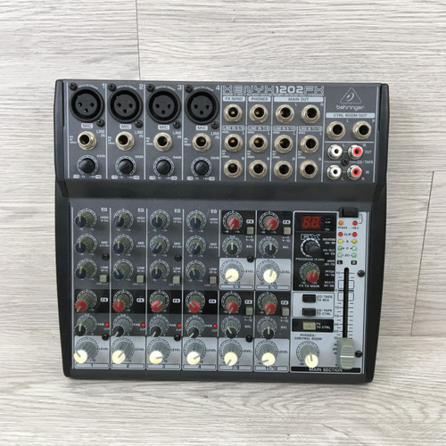 Vist Large View of Product Image Which is Used Behringer XENYX 1202FX MIXER W/AC Compact Mixer