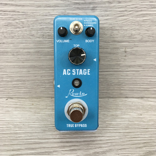 Vist Large View of Product Image Which is Used Rowin AC STAGE ACOUSTIC SIM Guitar Effects Pedal