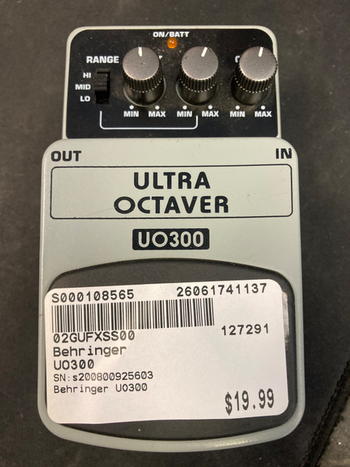 Vist Large View of Product Image Which is Used Behringer UO300 Octave Pedal