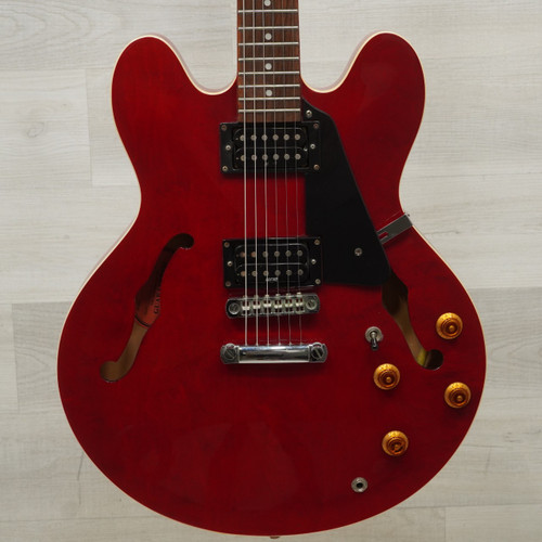 Vist Large View of Product Image Which is Used Epiphone Dot Semi-hollow Electric Guitar Red