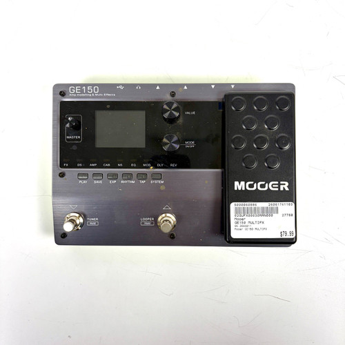 Vist Large View of Product Image Which is Used Mooer GE150 Multi-FX Pedal