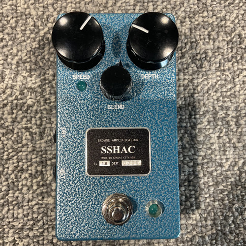 Vist Large View of Product Image Which is Used BROWNE AMPLIFICATION SSHAC CHORUS Guitar Pedal