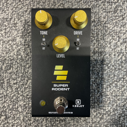 Vist Large View of Product Image Which is Used KEELEY SUPER RODENT Guitar Distortion Pedal