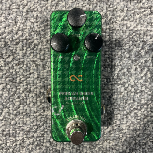 Vist Large View of Product Image Which is Used ONE CONTROL PERSIAN GREEN SCREAMER Guitar Overdrive Pedal