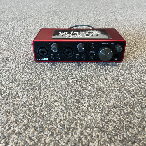Vist Large View of Product Image Which is Used FOCUSRITE SCARLETT 2I2 3RD GEN  Interface