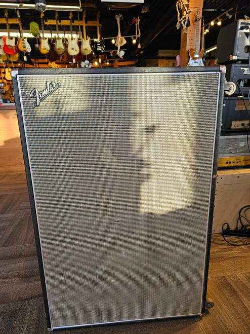 Vist Large View of Product Image Which is Used Fender BASSMAN CAB 2X15 MODDED w/ Realistic speakers Guitar Speaker Cabinet Other