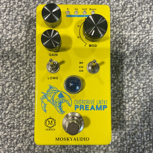Vist Large View of Product Image Which is Used MOSKY AUDIO TECHNOLOGY LM741 OVERDRIVE/PREAMP Guitar Pedal