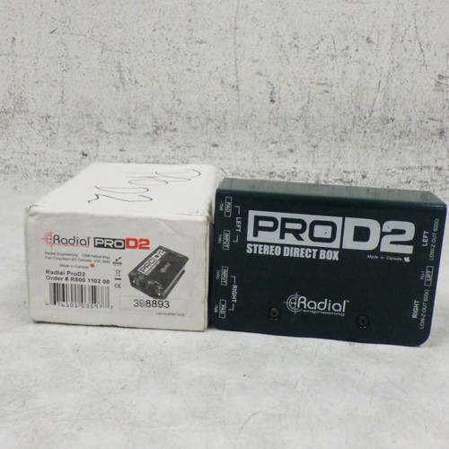 Vist Large View of Product Image Which is Used Radial PROD2 STEREO DI Pro Sound Product