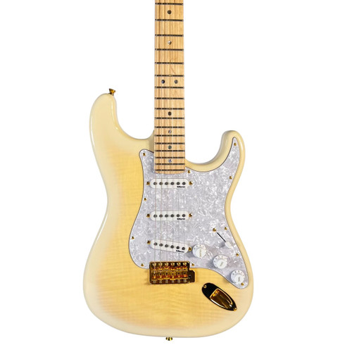 Vist Large View of Product Image Which is Used 2023 Fender Richie Kotzen Stratocaster Electric Guitar MIJ - Transparent White Burst