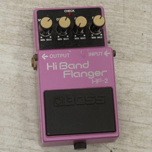 Vist Large View of Product Image Which is Used Boss HF-2 Hi Band Flanger Vintage Guitar Effects Pedal