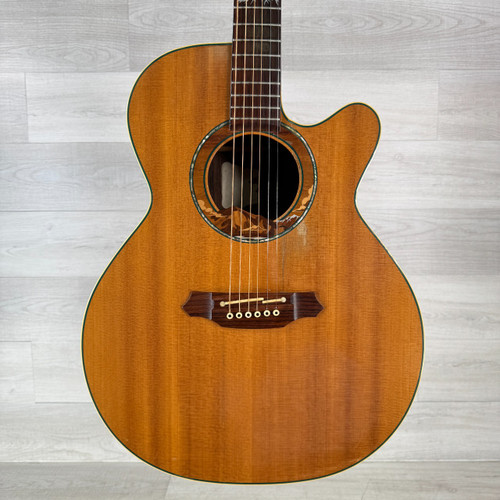 Vist Large View of Product Image Which is Used Takamine LTD 99 The Mountain Acoustic-electric Guitar - Natural - See Description